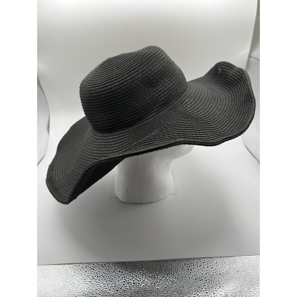 Peter Grimm Follow The Rabbit Black Women's Sunhat Beach Hat O/S Floppy